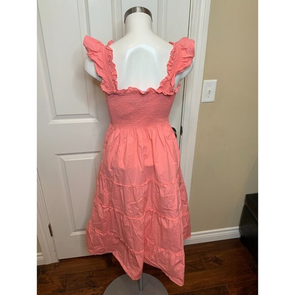 Hill House Home Pink Ruffle Ellie Nap Dress Size Small - Picture 4 of 5